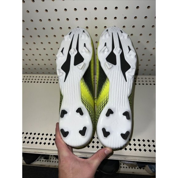 Adidas X Ghosted.3 FG Mens Soccer Cleats Size 13 Neon Green Black FW6948 - Picture 7 of 8